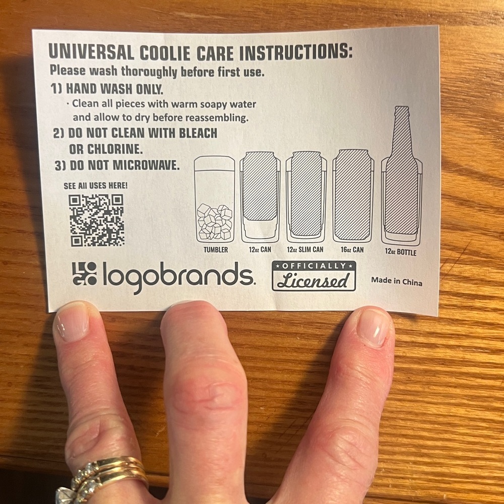 Univ. Of Florida, Logo Brands, Universal Coolie 2 Pack, Officially licensed,NIB - Picture 9 of 10